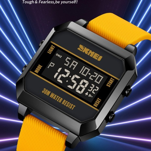 Reloj digital con cronógrafo luminoso impermeable Skmei