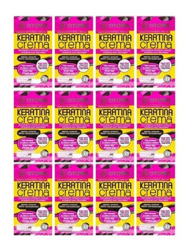 Otowil Keratina En Crema Tratamiento Reparador X12un 25g