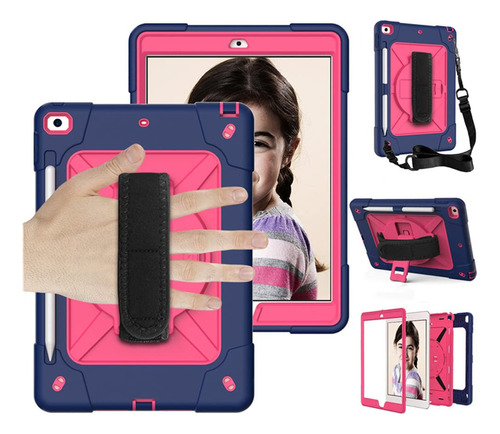 Funda Para iPad 9/8/7 (10.2 Pulgadas Modelo 2021/2020/2019 9