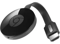 Comprar Chromecast 2 Full Hd Wifi Streaming De Vídeo Netflix Cor Preto