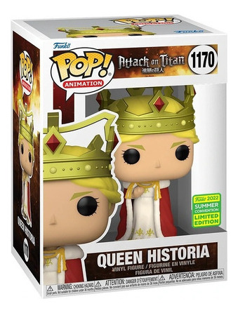 Funko Pop! Attack On Titan - Queen Historia #1170 Summer Con