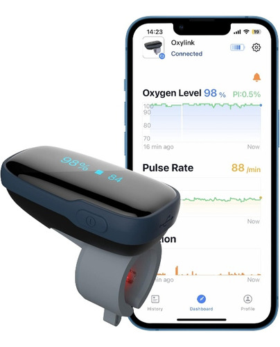 Wellue Oxylink Monitor Inalámbrico De Oxígeno En Sangre
