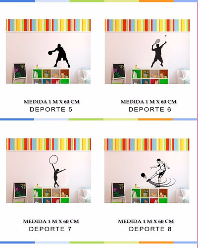 Vinilos Pared Decorativos Deporte Futbol Infantil