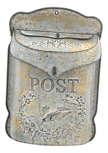 Buzón Vintage De Montaje En Pared, Buzón De Correo De