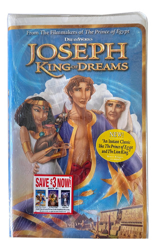 Película Vhs Original Joseph King Of Dreams Original Inglés