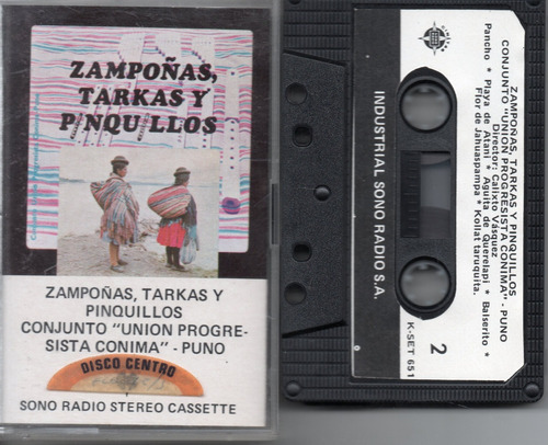 Zampoñas Tarkas Pinquinllos  Cassette Ricewithduck
