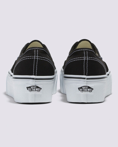 Zapatillas Mujer Authentic Stackform Canvas Black