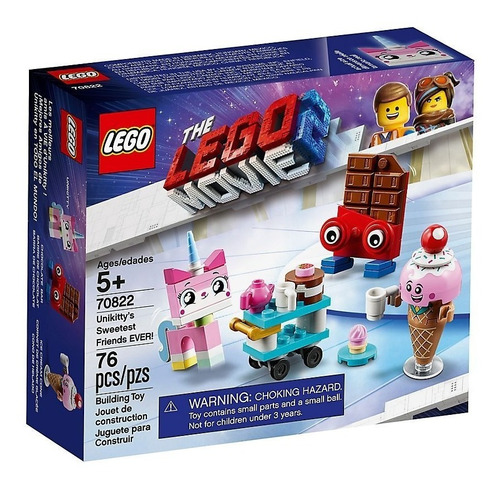 Todobloques Lego 70822 Lego Movie Dulces Amigos Unikitty !!