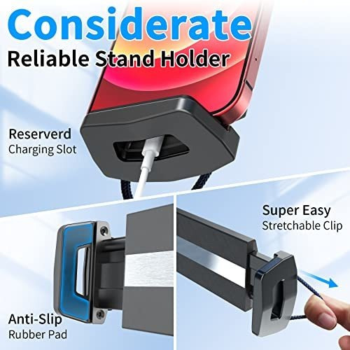 Soporte Para Tablet Ajustable Solido Cuello Cisne iPad 6