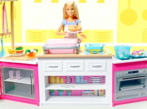Cocina De Barbie Chef Ultimate Kitchen D Lujo Sonidos Luces | Cuotas sin  interés