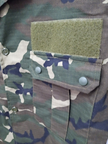 7k Camisa Militar Camuflada Talla M Original (Usado)