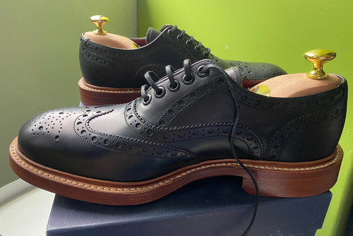 Zapatos Charles Tyrwhitt Nuevos Negro Sandwell