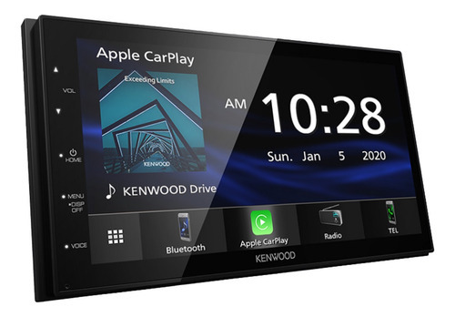 Radio Kenwood Dmx5020s Carplay Android Auto/mirroring 13 Eq