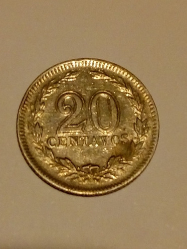 Moneda Veinte Centavos, Argentina, Antigua