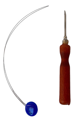 Aguja Bordado Chino/mágico /punch Needle N°2 + Enhebrador