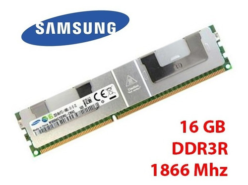 Ram 16gb Samsung 1866mhz Ddr3 Reg Server Disipador Aluminio