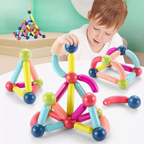 69 Pieces Magnetic Stick Building Blocks Game