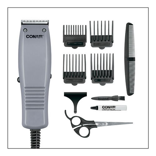 Jeugo De Peluqueria 10 Piezas Pc Conair - Hc90rgbco Color Gris 110V/220V