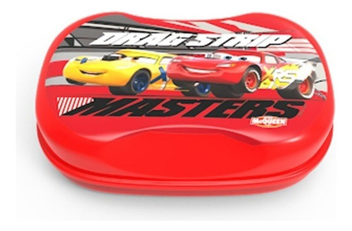 Jabonera Cars Infantil Plastica Disney Pixar