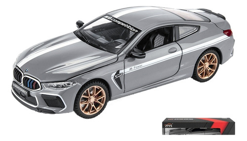 1:24 Bmw M8 Thunder Edition Con Retorno De Luz Y Sonido