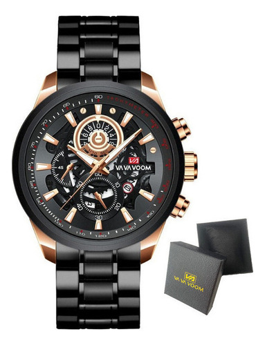 Reloj Deportivo De Acero Inoxidable Va Va Voom 2311 Con Cale