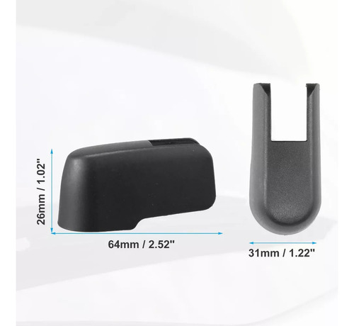 Tapa Brazo Limpiaparabrisa Trasero Para Mazda Cx-3 2016-2021