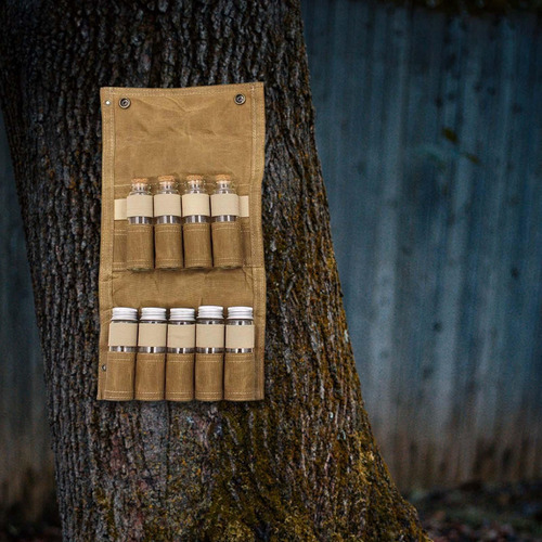 L Estuche De Lona Para Barbacoa Juego De Mini Agujeros Caja
