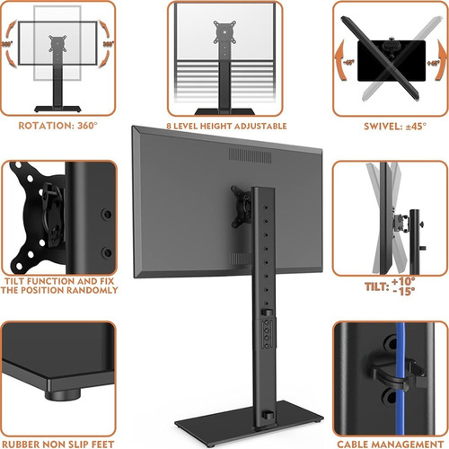 Base Para Television Giratoria  O Monitor