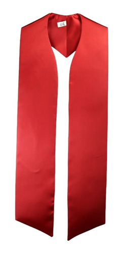 Estola Para Toga Adulto Color Rojo