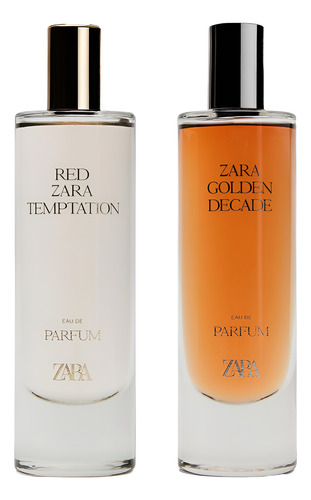 Perfume Zara Red Temptation 80ml + Golden Decade 80ml