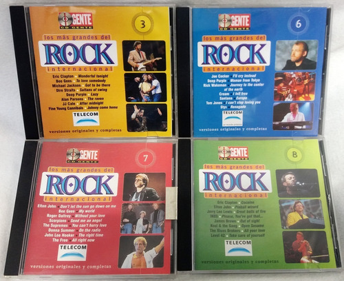 Colección En Cd Los Más Grándes Del Rock Internacional