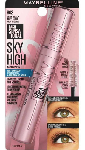 Máscara De Pestañas Maybelline Sky High (waterproof)