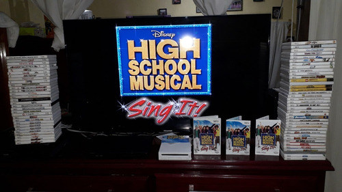 Video Juego Original High School Musical Sing I Consola Wii (Usado)