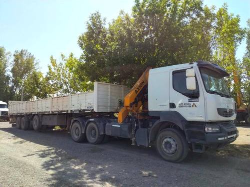 Imagen 1 de 6 de Renault Kerax440 6x4 Tractor + Hidrogrua Axion + Semi