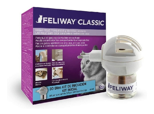 Feliway Classic Difusor + Repuesto 48 Ml Gato