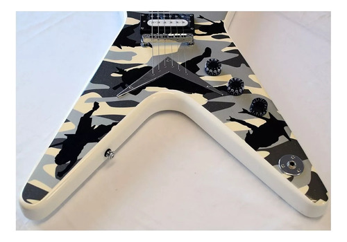 Guitarra eléctrica Dean Guitars Dimebag Darrell Dimebag Dime O Flage ML de caoba 2020 con Puente Fijo