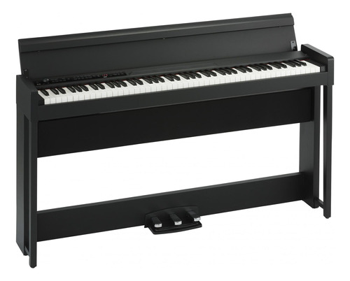 Piano Digital Korg C1 Negro 88 Teclas Con Mueble - Plus