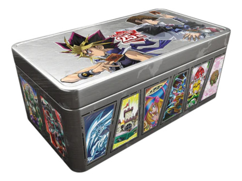Yu-gi-oh! Lata Vacia De Colección Tin 2024 P/ Guardar Cartas Idioma Inglés Tin Dueling Mirrors