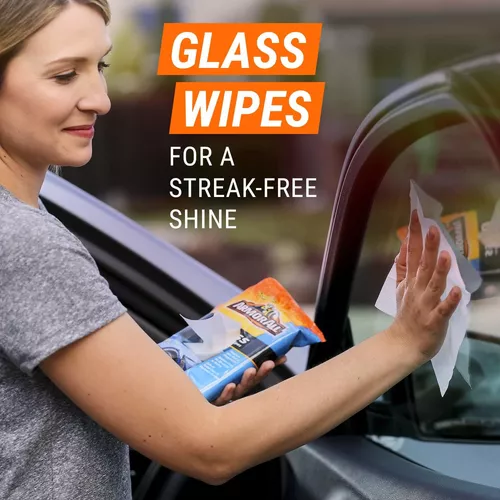 Armor All Kit de lavado y limpieza de autos, incluye toallitas de limpieza  para interior del automóvil, concentrado de limpiador, ambientador de