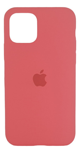 Estuche Protector Silicone Case Para iPhone 11 Pro Naranja