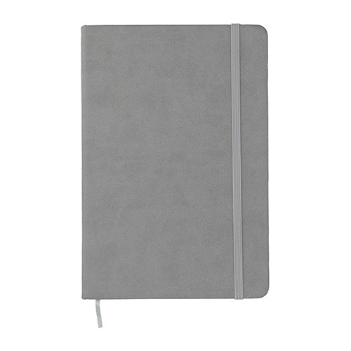 50 Libreta Tipo Moleskine De Poliuretano Cuaderno Escritorio Color Gris