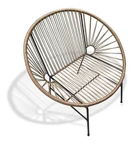 Comprar Silla-sillón Acapulco Mod. Capri- Hierro Macizo- Yute Marrón
