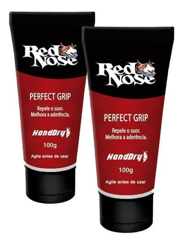 2un Red Nose Perfect Grip Handdry Gel Magnésio Líquido 100g