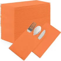 Comprar Servilletas Desechables De Papel Con Bolsillo Para Cubiertos