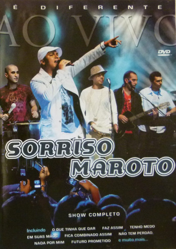 Dvd Sorriso Maroto - É Diferente Ao Vivo