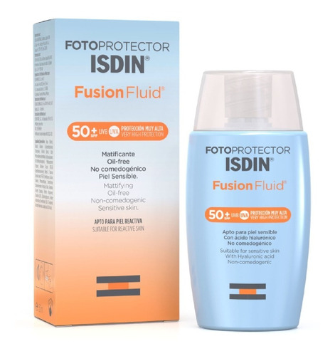 Fotoprotector Solar Spf50+ | Fusion Fluid  | Isdin | 50ml