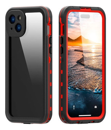 Funda Protectora Impermeable Para Pc Con Cubierta Completa Para iPhone 15 Pro Max