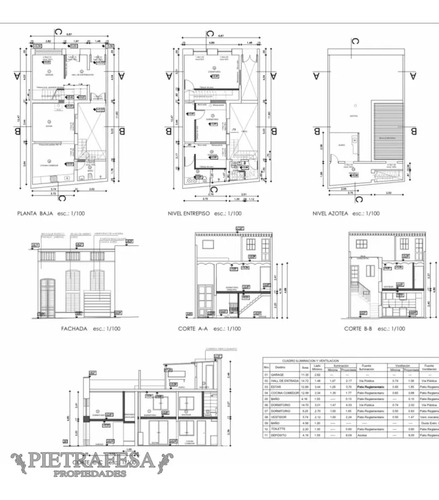 Casa A Terminar En Venta, 3 Dormitorios, 2 Baños-palermo