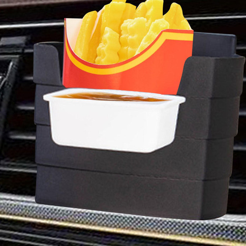 . Ventilador De Ar Do Carro Titular Batata Frita Molho Rack