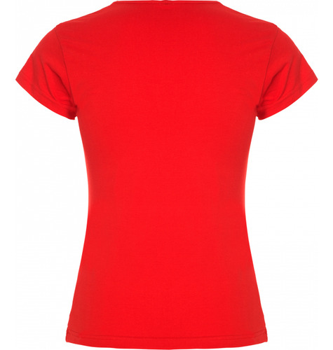 Pack 5ú Polera Mujer Manga Corta Algodón Colores Roly Bali